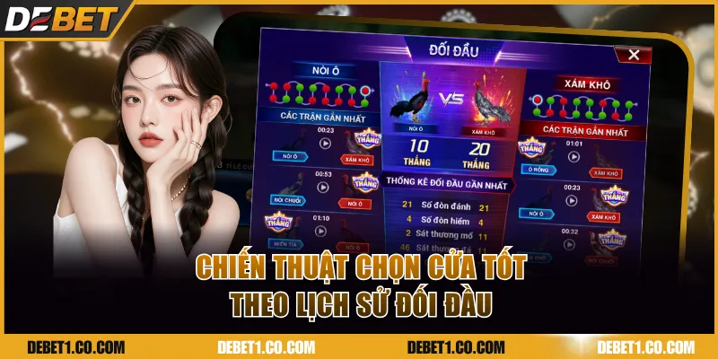 Chiến thuật chọn cửa tốt theo lịch sử đối đầu